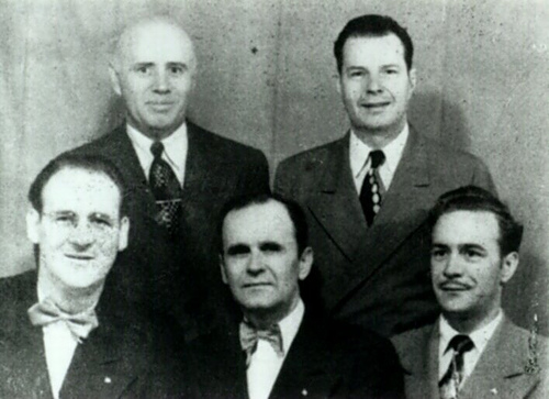  E. BAXTER, J. MOORE, W.BRANHAM, G. LINDSAY, HOWARD BRANHAM