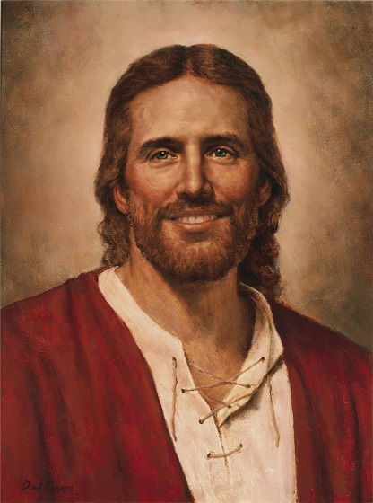 un portrait de Jésus réalisé par les Mormons