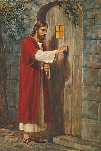 Jésus est à la porte et il frappe