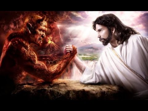 Bras de fer entre Jésus et satan