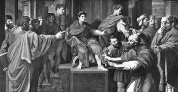 Paul rend aveugle un opposant