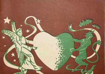 le COEUR d’une personne tiraillée entre Jésus et le diable