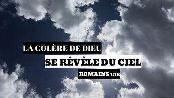un ciel nuageux qui présage la colère de Dieu annoncée dans la Bible