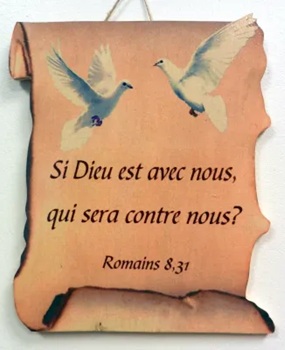 Rom 8/31 sur un parchemin
